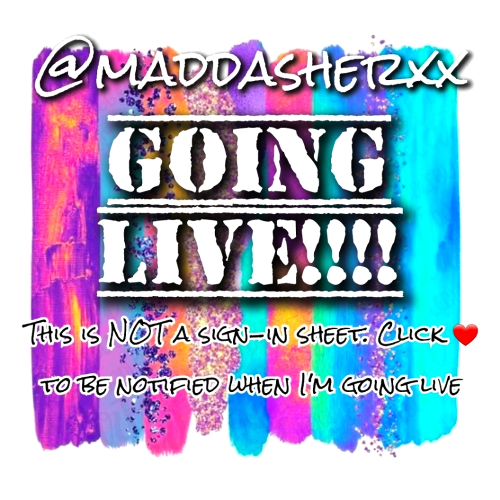 LIKE TO BE NOTIFIED WHEN I GO LIVE